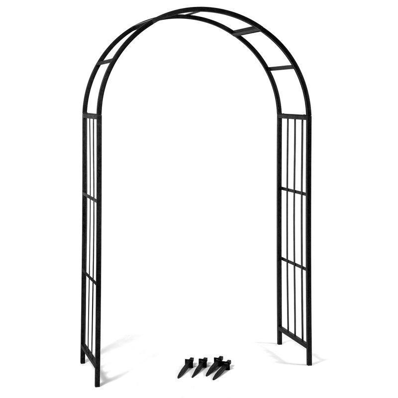 Toz Boyalı Çelik Hava Koşullarına Dayanıklı Bahçe Kemeri - 125 cm - 178922