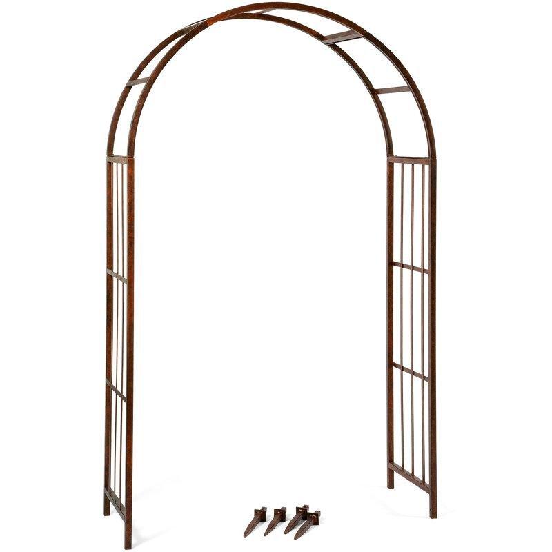 Toz Boyalı Çelik Hava Koşullarına Dayanıklı Bahçe Kemeri - 125 cm - 178922