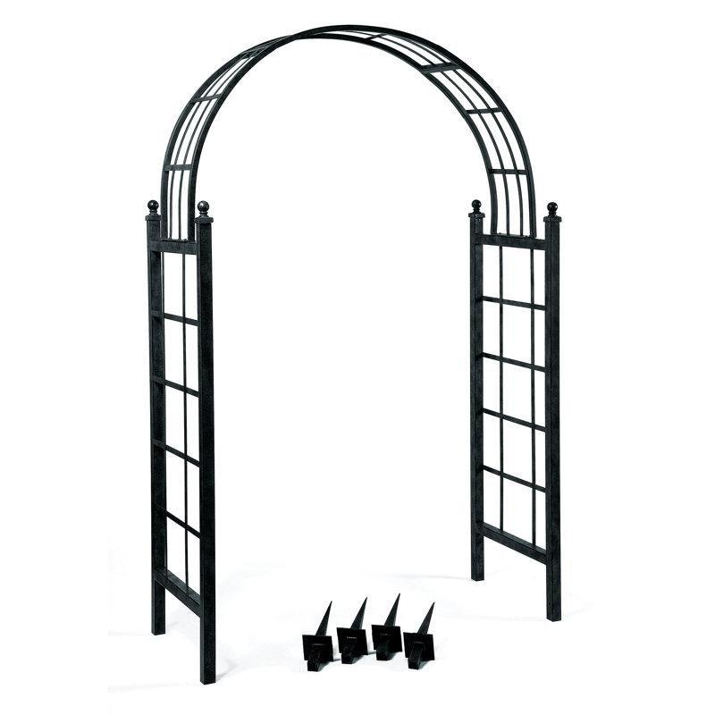 Toz Boyalı Çelik Hava Koşullarına Dayanıklı Bahçe Kemeri - 135x59x221 cm - 178697