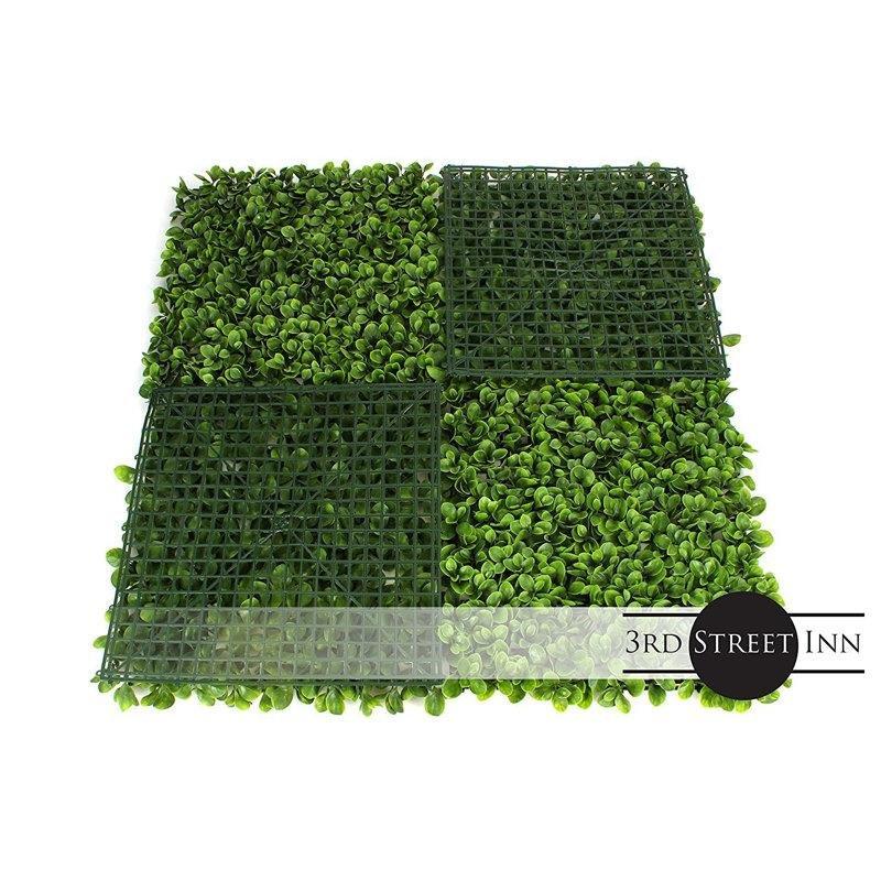 UV Korumalı Polietilen Şimşir Yapay Çit Panel 12li Set - 51x51 cm - 170670