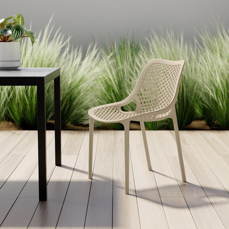 Vizon Plastik İstiflenebilir Bahçe Sandalyesi 2li Set - 173739