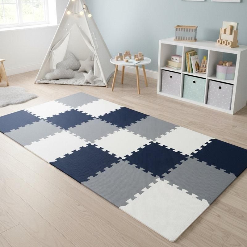 XPE Köpük 18 Parça Geçmeli Katlanabilir Oyun Halısı - 181x90 cm - 182522