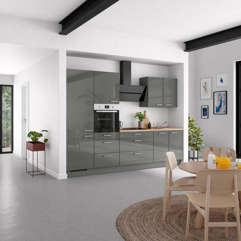 Yavaş Kapanır Sola Dayalı Hazır Mutfak - 300 cm - 185681