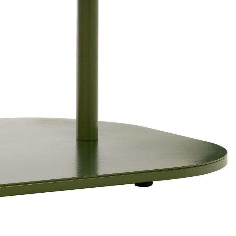Yeşil Metal 3 Katlı 9 Çift Kapasiteli Ayakkabılık - 86 cm - 229567