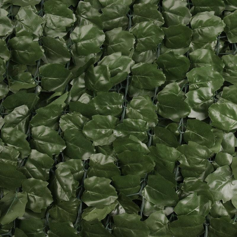 Yeşil Polietilen Akçaağaç Yapraklı UV Korumalı Yapay Çit - 240x100 cm - 170626