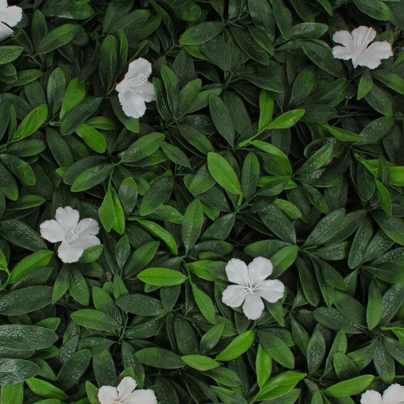 Yeşil Polietilen UV Korumalı 12li Panel Seti Şimşir Yapay Çit - 51x51 cm - 170768