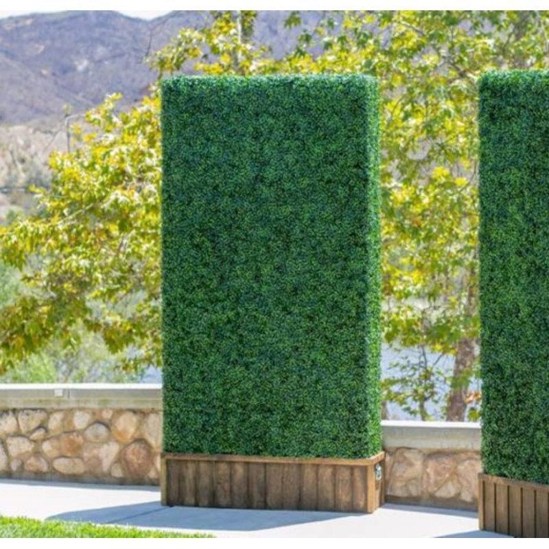 Yeşil Polietilen UV Korumalı Çift Taraflı 5li Set Bahçe Paravanı - 102x102 cm - 173027