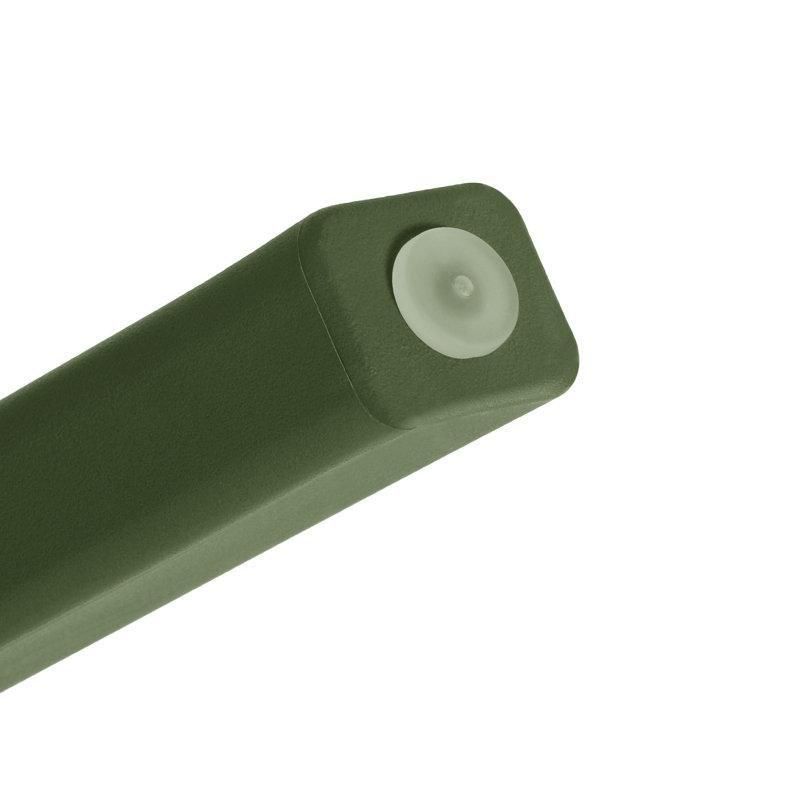 Yeşil Polipropilen İstiflenebilir Sandalyeli Yuvarlak Bahçe Masa Takımı - 81 cm - 215076