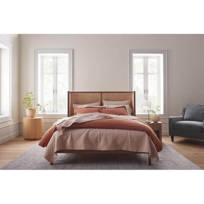 Yuvarlak Masif Meşe Tek Çekmeceli Komodin - 49 cm - 224453
