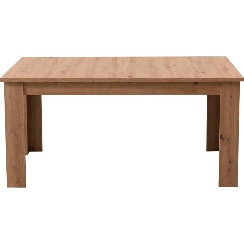 Zanaatkar Meşe Ahşap Büyüyebilen Bohem Yemek Masası - 161x91 cm - 236701 Zanaatkar Meşe Ahşap Büyüyebilen Bohem Yemek Masası - 161x91 cm - 236701