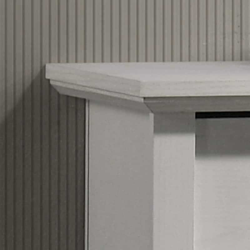 Açık Ahşap Tonu Laminat 6 Çekmeceli Siyah Metal Kulplu Şifonyer - 145 cm - 311851