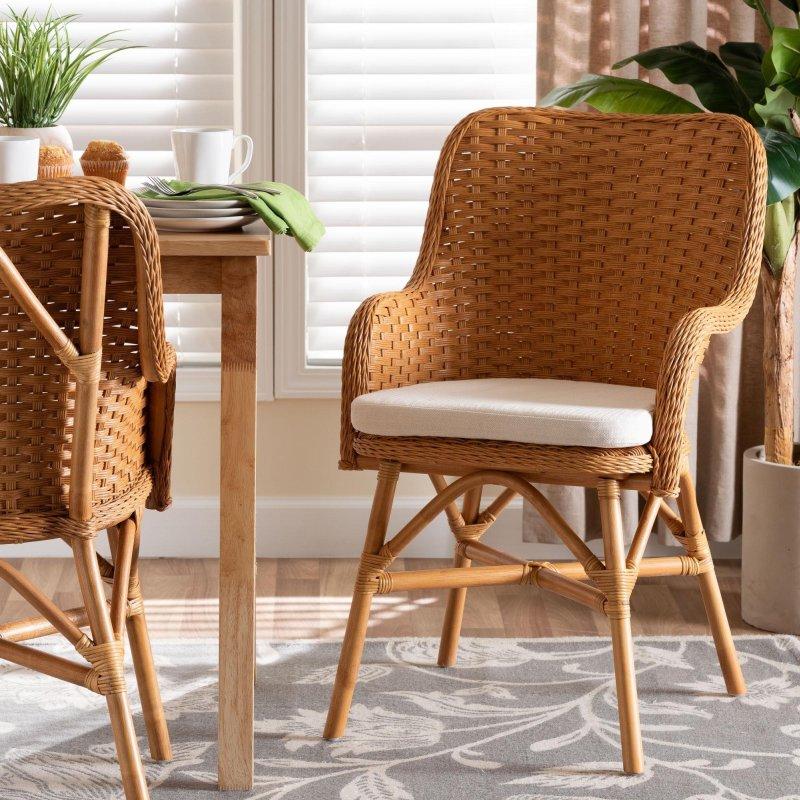 Açık Bal Rengi Doğal Rattan Örgü Detaylı Bohem Yemek Sandalyesi - 55x65x88 cm - 251547 Açık Bal Rengi Doğal Rattan Örgü Detaylı Bohem Yemek Sandalyesi - 55x65x88 cm - 251547