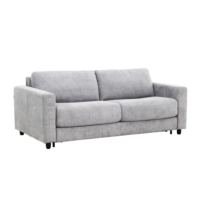 Açık Gri Metal ve Ahşap İskeletli Yataklı Bohem Koltuk - 204 cm - 277575