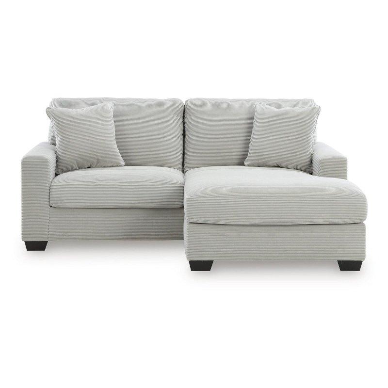 Açık Gri Polyester Şezlonglu Düz Kollu Bohem Koltuk - 216x158 cm - 277337