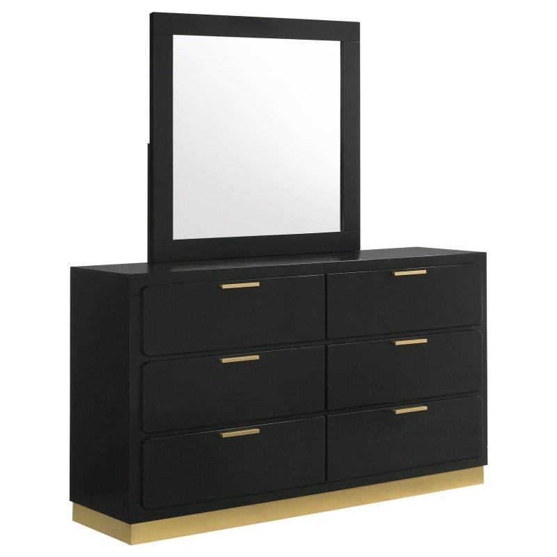 Ahşap 6 Çekmeceli Modern Şifonyer - 150 cm - 298002