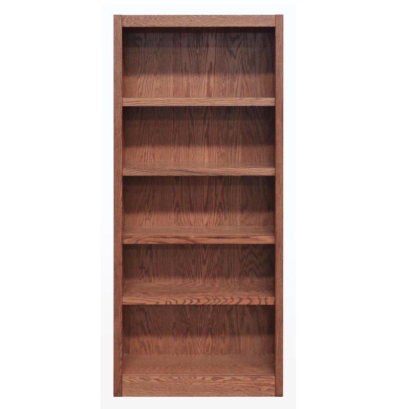 Ahşap Ayarlanabilir 5 Raflı Kitaplık - 183 cm - 319168