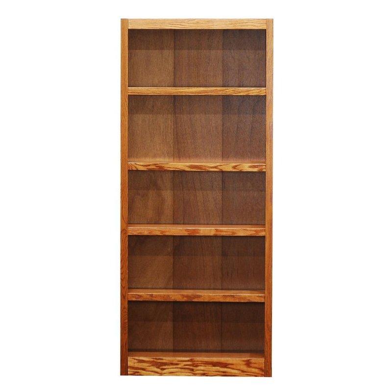 Ahşap Ayarlanabilir 5 Raflı Kitaplık - 183 cm - 319168