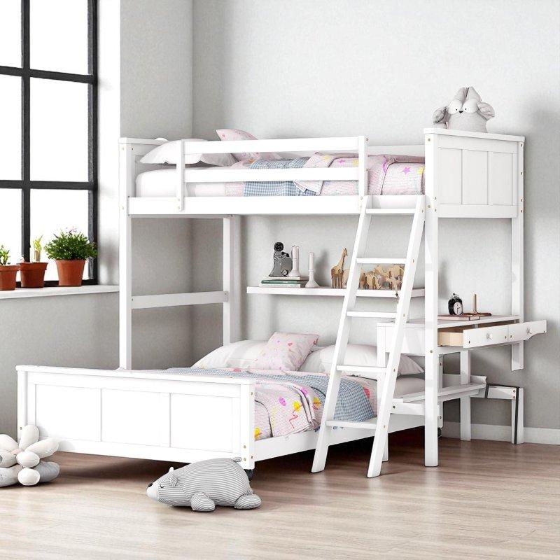 Ahşap Çalışma Masalı ve Çekmeceli Ranza - 248877