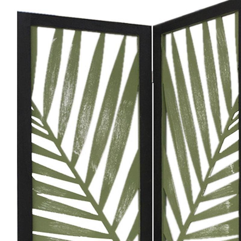 Ahşap Çam Lazer Kesim Katlanır Paravan - 171x122 cm - 321656