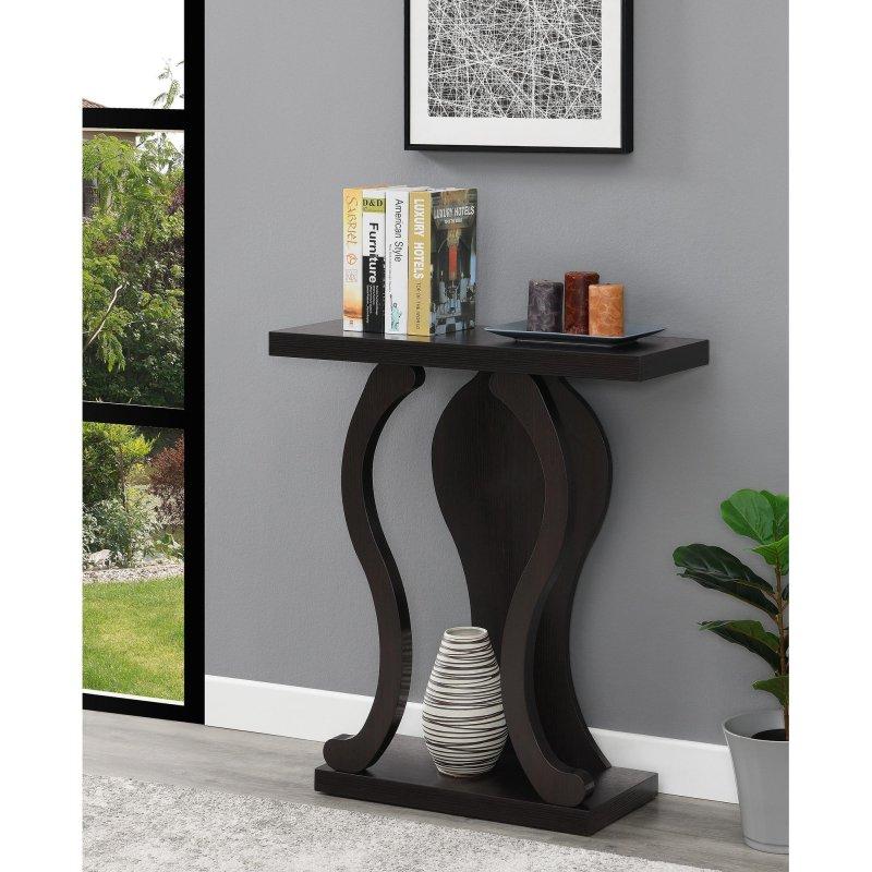 Ahşap Desenli MDF Raflı Dresuar - 81x30x87 cm - 332032