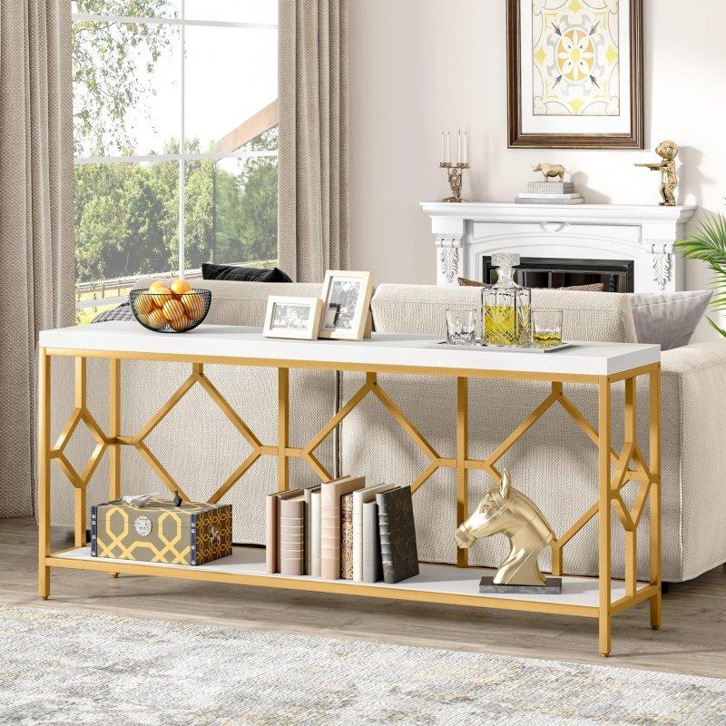 Ahşap ve Metal İki Katlı Geometrik Desenli Dresuar - 180 cm - 332535 Ahşap ve Metal İki Katlı Geometrik Desenli Dresuar - 180 cm - 332535