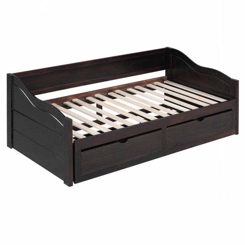 Ahşap Yavru Yataklı ve Çekmeceli Daybed Karyola - 330095