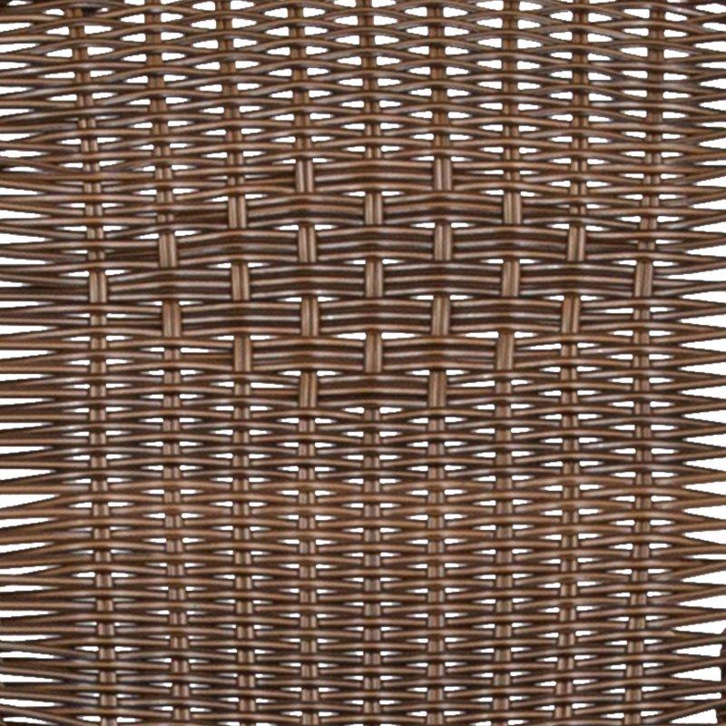 Alüminyum ve Rattan Dış Mekan 4 Kişilik Masa Sandalye Takımı - 72x72 cm - 252718