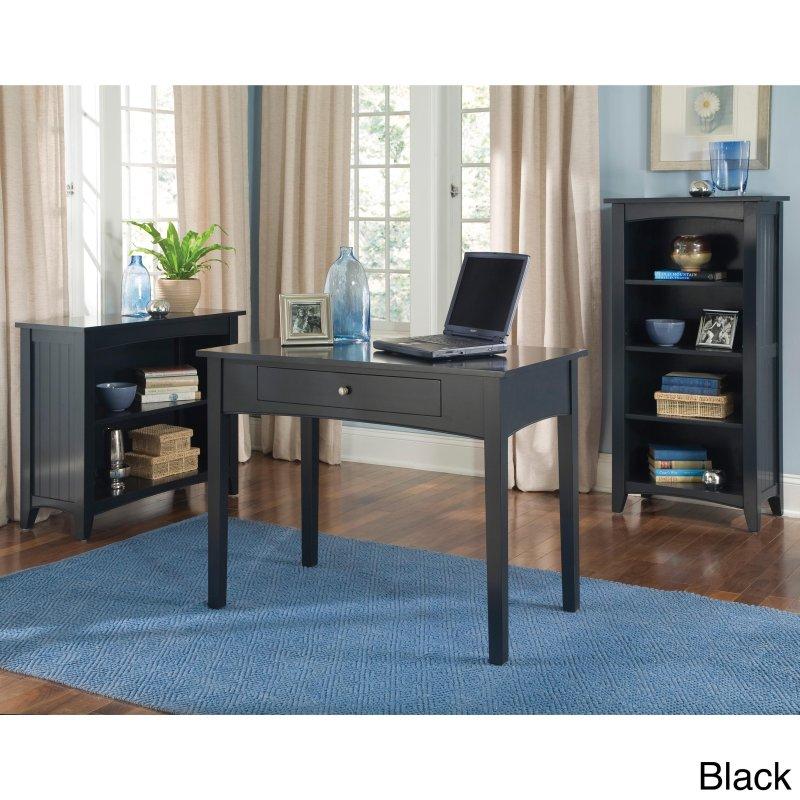 Antrasit Gri Ahşap Ayarlanabilir Raflı Kitaplık - 122 cm - 312972