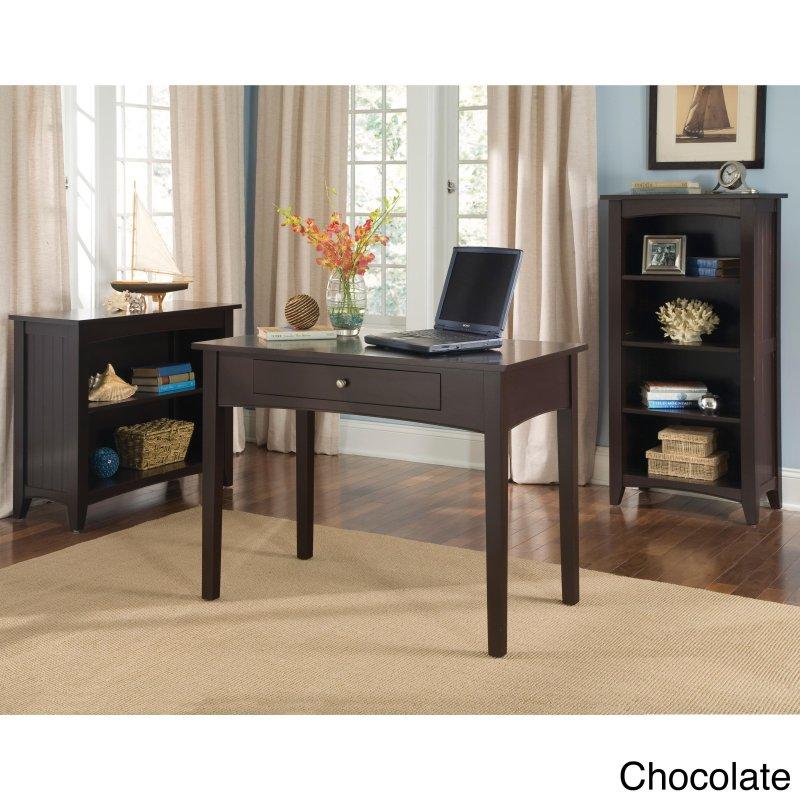 Antrasit Gri Ahşap Ayarlanabilir Raflı Kitaplık - 122 cm - 312972
