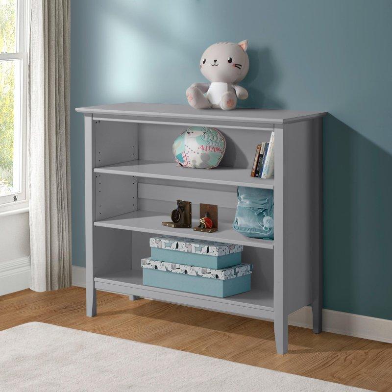 Ayarlanabilir Raflı Çam Ağacı Kitaplık - 92x36x87 cm - 316540