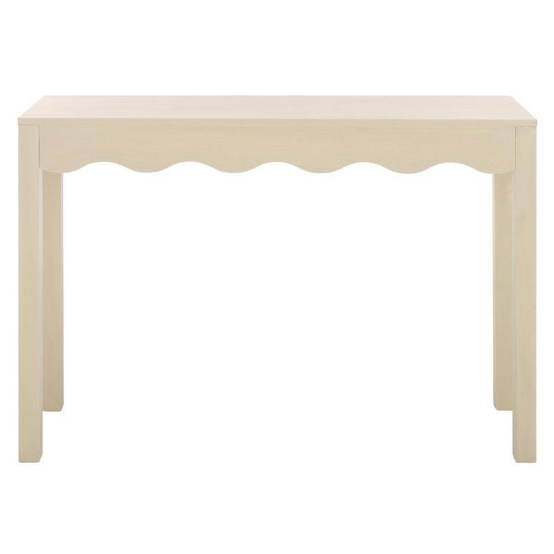 Bej Çam Ahşap Dalgalı Tasarım Dresuar - 110x37x75 cm - 331573