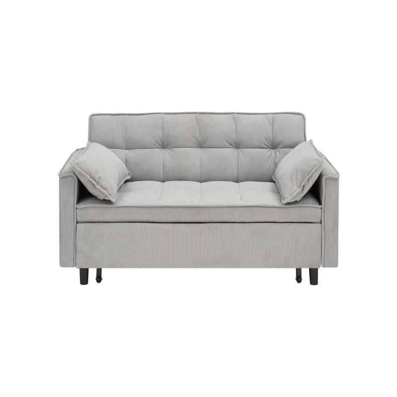 Bej Kadife Sandıklı Yataklı Kapitoneli Sırtlı Bohem Koltuk - 140x84x82 cm - 280851