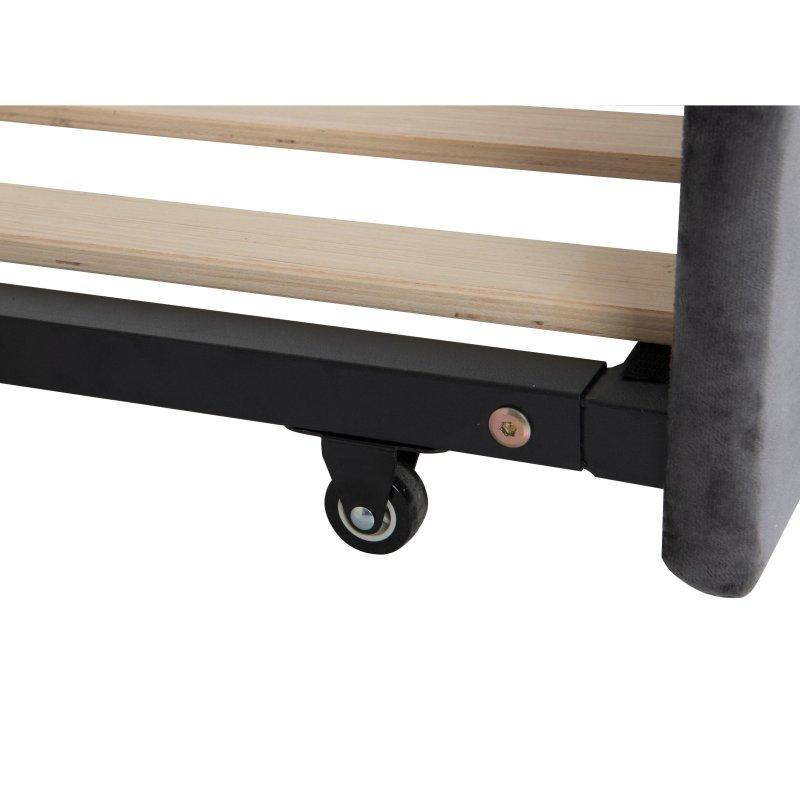 Bej Kadife USB Şarjlı Yavru Yataklı Daybed Karyola - 329658