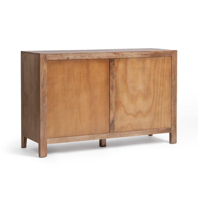 Bej Mango Ağacı 6 Çekmeceli El Yapımı Kulpsuz Şifonyer - 150x96x51 cm - 301392