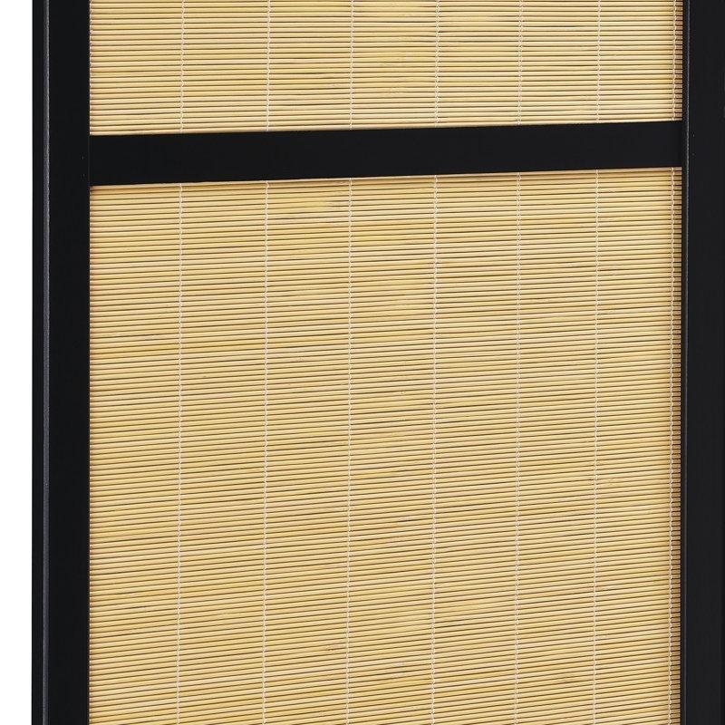 Bej Masif Çam Bambu Katlanır Paravan - 179x177 cm - 321205