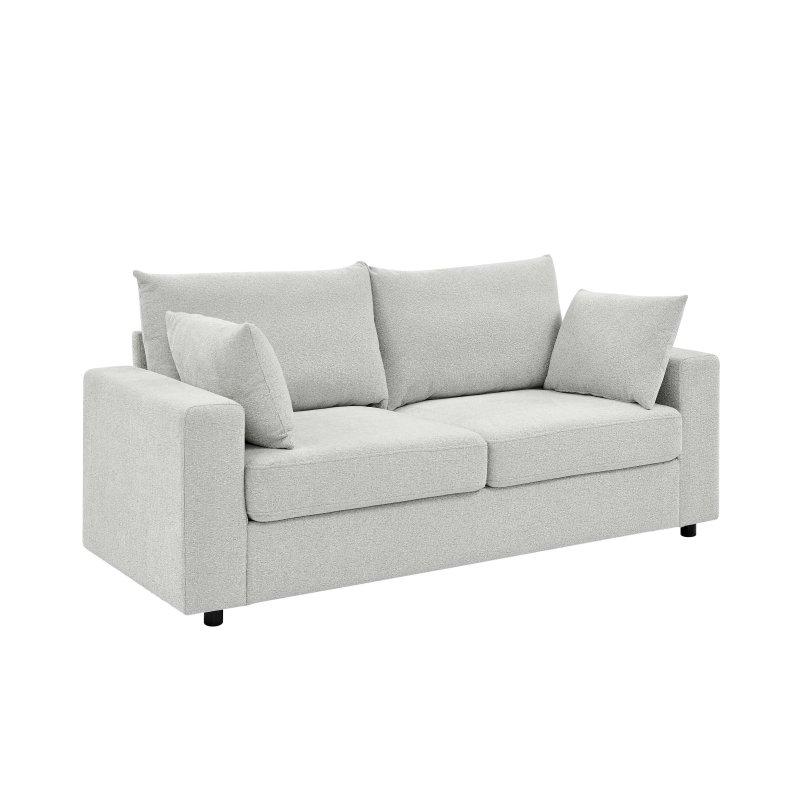 Bej MDF Derin Oturumlu Yastık Sırtlı Bohem Koltuk - 181 cm - 294517