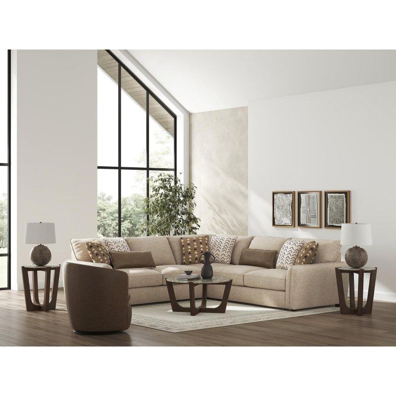 Bej Polyester Kumaş 3 Parçalı L Şekilli Köşe Koltuk - 303x112 cm - 256092 Bej Polyester Kumaş 3 Parçalı L Şekilli Köşe Koltuk - 303x112 cm - 256092
