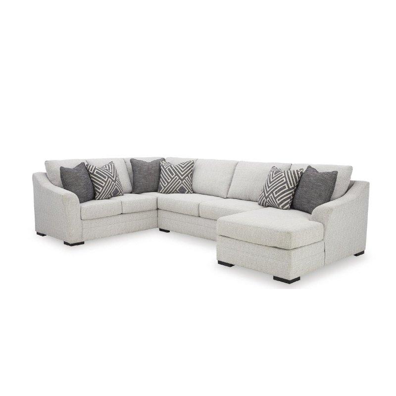 Bej Polyester Kumaş Uzanma Modüllü U-Şekilli Köşe Koltuk - 255881