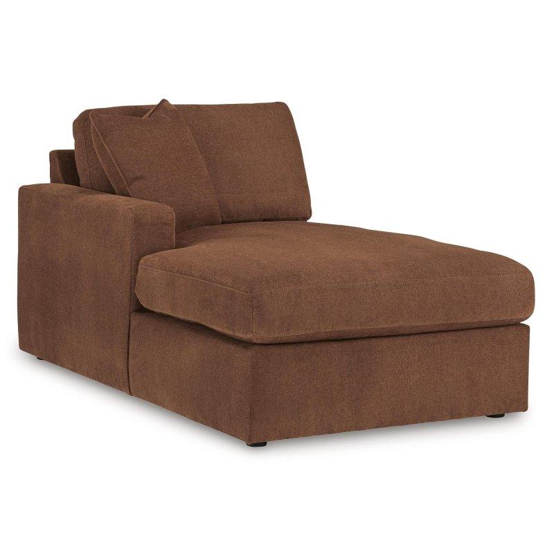 Bej Polyester Modüler Şezlonglu U Köşe Koltuk - 259300