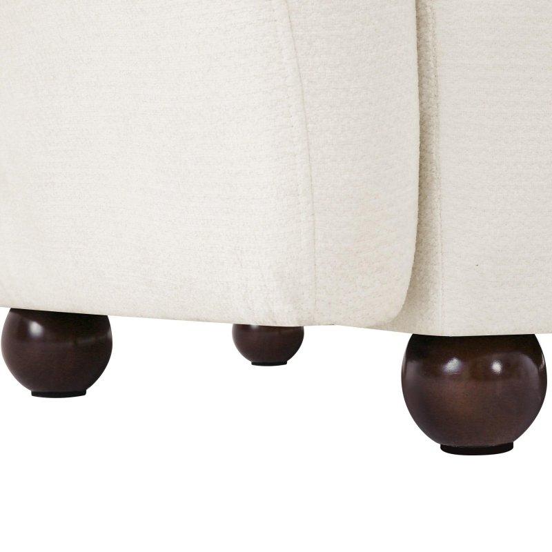 Bej Şönil Kumaş 6 Yastıklı 3 Kişilik Bohem Koltuk - 231 cm - 278307