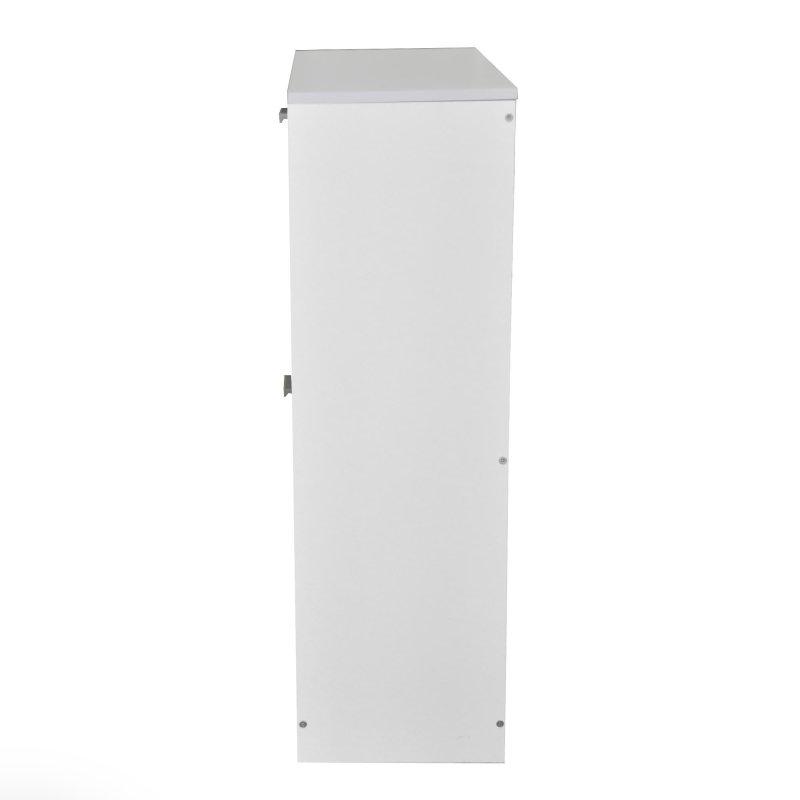 Beyaz Ahşap İnce Tasarım Modern Şifonyer - 61x79x26 cm - 300792