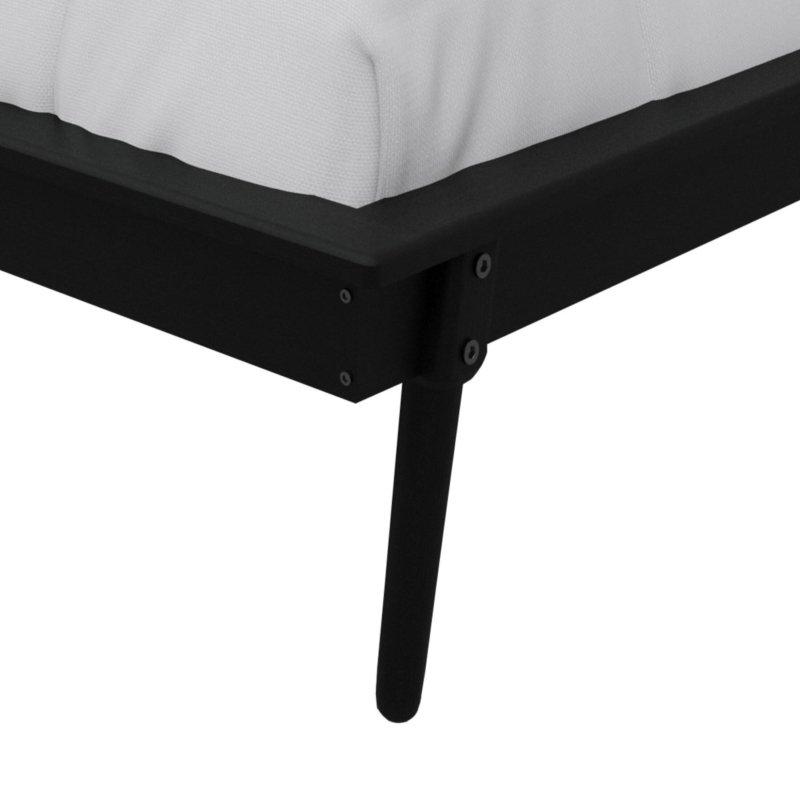 Beyaz Masif Ahşap Vintage Tasarım Yüksek Sırt Panelli Daybed Karyola - 211x99 cm - 330579