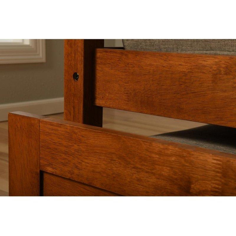 Beyaz Masif Ahşap Yavru Yataklı ve Yatak Dahil Daybed Karyola - 108x204 cm - 330201