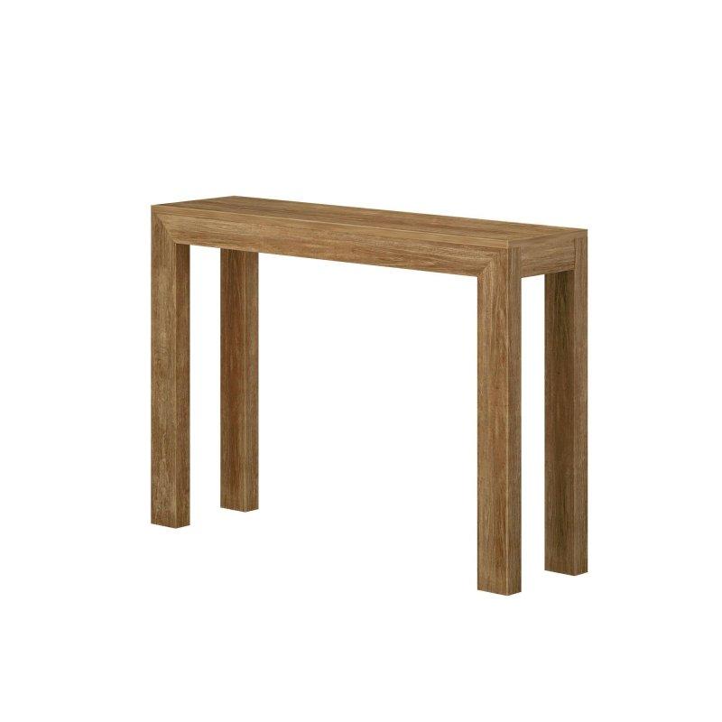 Beyaz Masif Çam Ağacı Modern İskandinav Tarzı Dresuar - 117 cm - 332731