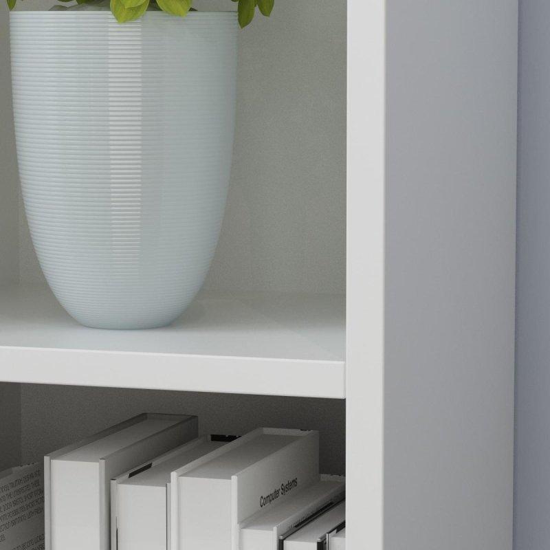 Beyaz MDF 10 Küp Bölmeli Modern Kitaplık - 120x104x24 cm - 312838