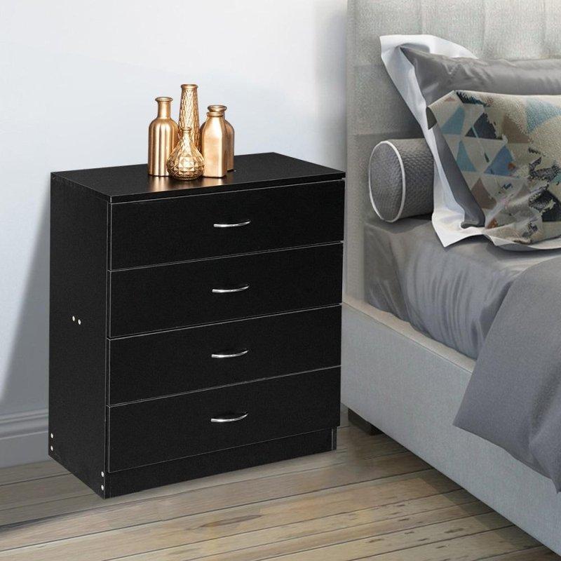 Beyaz MDF 4 Çekmeceli Modern Şifonyer - 311573