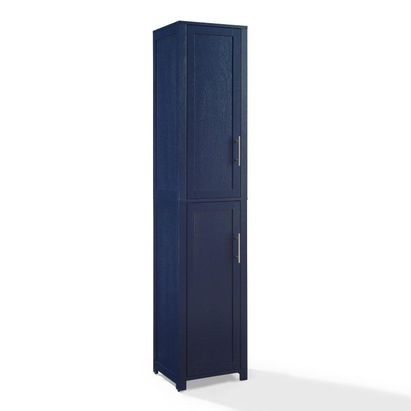 Beyaz MDF Ayarlanabilir Raflı Shaker Tarzı Çok Amaçlı Banyo Dolabı - 334126