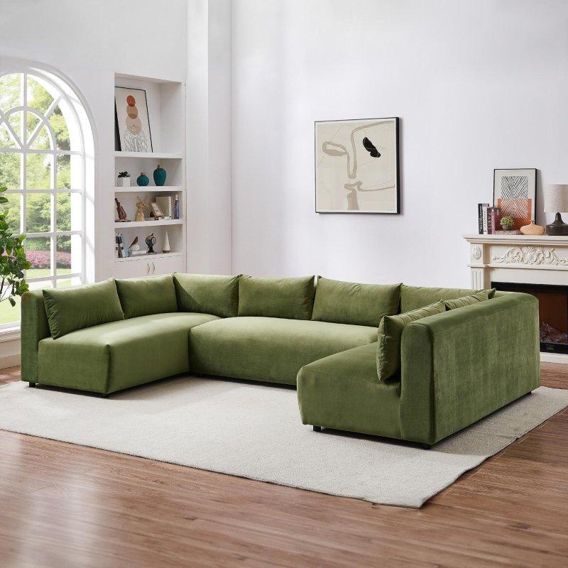 Buklet Kumaş Modüler L Köşe Koltuk - 255910