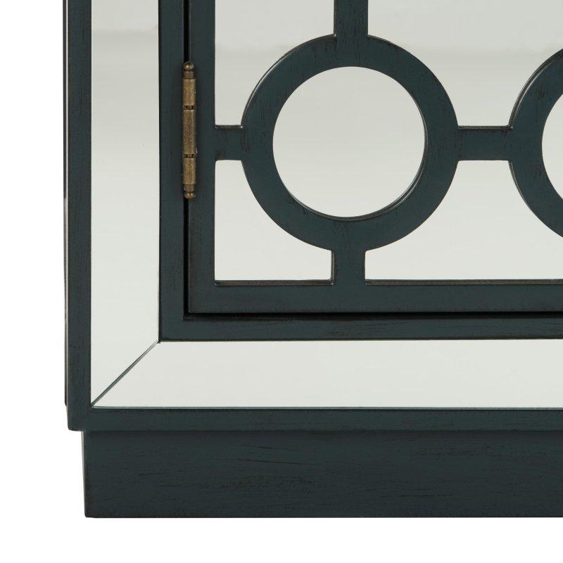 Camgöbeği Akasya Ağacı Aynalı Art Deco Şifonyer - 87x49x89 cm - 304933