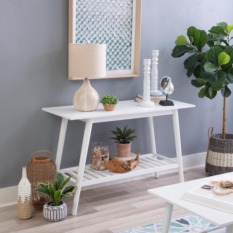 Ceviz Masif Ahşap Raflı Modern Dresuar - 120 cm - 332845
